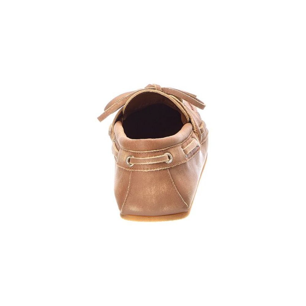 Gucci Gg Logo Leather Loafer, Brown - Picture 3 of 5